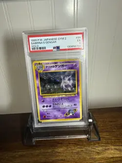Sabrina's Gengar PSA 5 1999 Japanese Challenge from the Darkness Holo #94 - Image 2