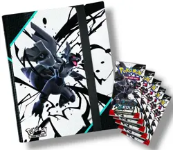 Pokemon TCG SV10.5 Black Bolt & White Flare Binder Collection Bundle - Set of 2 - Image 4