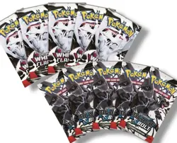Pokemon TCG SV10.5 Black Bolt & White Flare Binder Collection Bundle - Set of 2 - Image 5