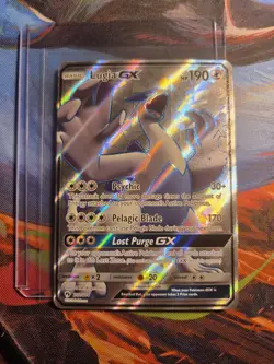 Lugia GX 207/214 Rare Ultra Lost Thunder Pokemon LP WOW LOOK FAST - Image 1