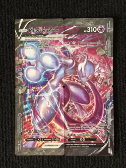 Pokemon TCG Mewtwo V Union SWSH159 SWSH160 SWSH161 SWSH162 Full Set Holo 4 card - Image 3