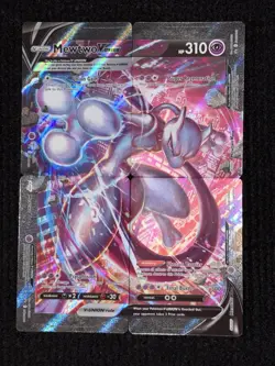 Pokemon TCG Mewtwo V Union SWSH159 SWSH160 SWSH161 SWSH162 Full Set Holo 4 card - Image 4