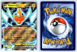 ROTOM EX 029/094 DOUBLE RARE PHANTASMAL FLAMES POKEMON HOLO NM - Image 3