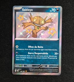 Pokemon TCG Sableye 184/091 Paldean Fates - Portuguese - Image 1