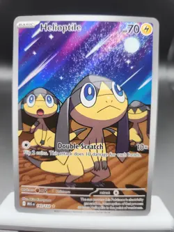 2025 Pokemon Helioptile 143/132 Me01: Mega Evolution Holo - Image 1