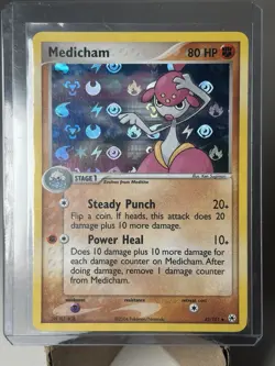 Medicham 42/101 Uncommon Hidden Legends Pokemon Reverse Holo - Image 1