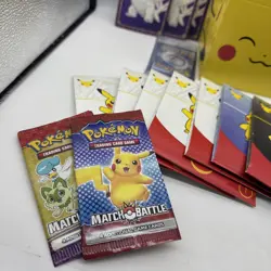 HUGE Pokemon McDonalds Promo Sealed Pack Lot of 7 + Tons of Cards/Boxes/Stickers - Image 2