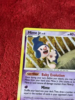 Mime Jr. DP22 Diamond and Pearl Holo Promo Pokemon Card Lp - - Image 3