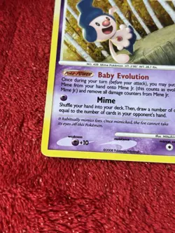 Mime Jr. DP22 Diamond and Pearl Holo Promo Pokemon Card Lp - - Image 4