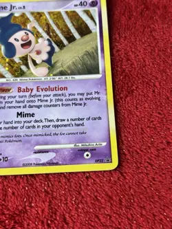 Mime Jr. DP22 Diamond and Pearl Holo Promo Pokemon Card Lp - - Image 5