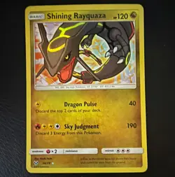 The Pokemon Company Shining Rayquaza 56/73 Shining Legends Holo Shiny Holo Rare - Image 1
