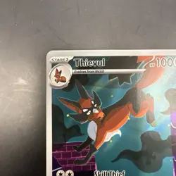 Thievul 092/084 Pitch Black Pokemon TCG Illustration Rare NM - Image 2