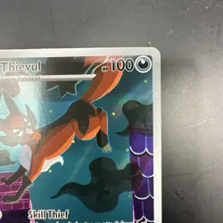 Thievul 092/084 Pitch Black Pokemon TCG Illustration Rare NM - Image 3