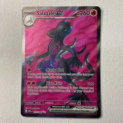 Salazzle ex 101/88 Double RareFull Art Pokemon Perfect Order - Image 1