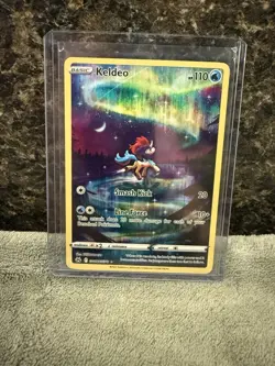 Pokemon TCG Keldeo GG07/GG70 Crown Zenith Galarian Gallery Full Art Ultra Rare - Image 1
