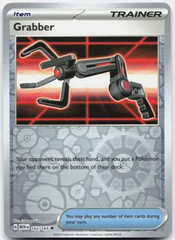 Grabber 162/165 UC 151 Pokemon Reverse Holo Lightly Played - Image 1