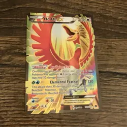 The Pokemon Company Ho-Oh EX 121/122 Breakpoint Full Art Holo Ultra Rare - Image 1