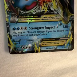 Pokemon Co. M Swampert EX MEGA Promo Holo XY87 220 HP English Pokemon TCG - Image 5