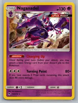 Naganadel 108/214 Rare Deck Exclusives Pokemon Near Mint or Better - Image 1