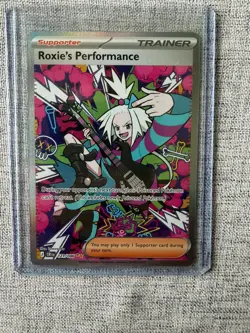 Roxie's Performance 121/086 Holo Chaos Rising Pokemon NM - Image 1