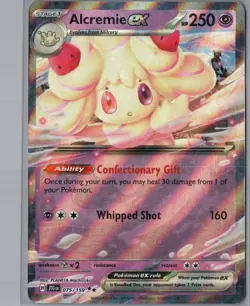 Alcremie ex 075/159 Double Rare Journey Together Pokemon Holo Near Mint - Image 1