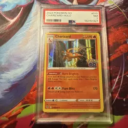 2022 Pokemon-Go #010/078 Charizard-Holo PSA 7 *****MAKE AN OFFER***** - Image 1