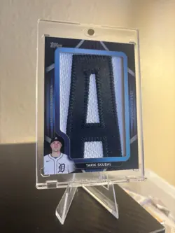 Topps 2026 Series 2 Baseball Tarik Skubal ITN-TS In the Name Game Used Relic 1/1 - Image 3