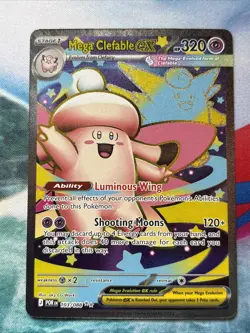 Mega Clefable ex 103/088 Me03: Perfect Order NM Pokemon Card - Image 1