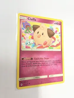 Pokemon Cleffa Uncommon Card 131/214 Unbroken Bonds SM - Image 1