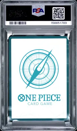 2023 ONE PIECE JAPANESE PROMOS 1ST ANNIVERSARY EVENT DON!! CARD PSA 10 - Image 2