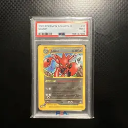 2003 Pokemon Aquapolis #32/147 Scizor Rare Non-Holo Card PSA 9 - Image 1