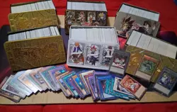Yu-Gi-Oh! Lot 3000+ Cards and SIX (6) Collector Tins C-R-SR-UR-SE NEVER PLAYED M - Image 1