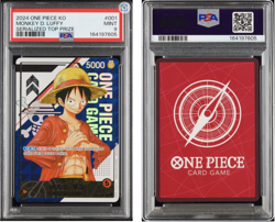 No 59. Luffy ST01-001 Flagship Top Serial Prize / ONE PIECE Card KOREAN PSA9 - Image 1