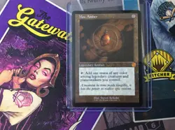 Mox Amber Retro Frame #35 the Brothers' War Magic The Gathering MTG Card - Image 2