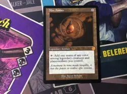 Mox Amber Retro Frame #35 the Brothers' War Magic The Gathering MTG Card - Image 3