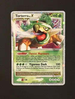 Torterra LV.X - DP09 - Pokemon Diamond & Pearl Promo Ultra Rare Card LP/MP - Image 1