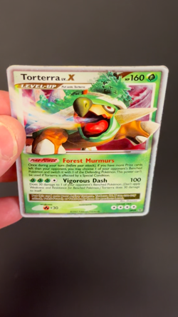 Torterra LV.X - DP09 - Pokemon Diamond & Pearl Promo Ultra Rare Card LP/MP - Image 2