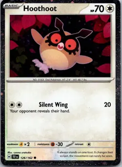 Hoothoot - 126 (Cosmos Holo) Promo SV: Scarlet & Violet Promo Cards 126/162 - Image 1