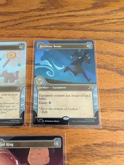 Avatar MTG Promo Card Bundle - Sol Ring, Arcane Signet, Swiftifoot Boots Command - Image 4