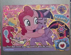 My Little Pony Kayou Trading Cards Friendship CR FME02-CR-011L5 + 2 - Image 2