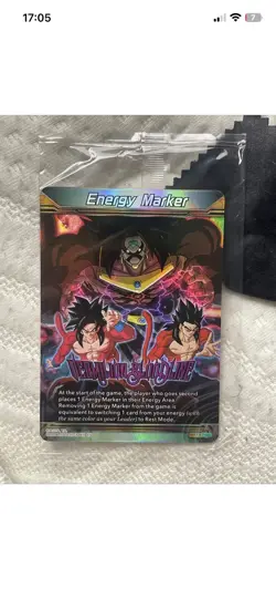 Dragon Ball Super Card Lot Set Bundle Carddass Energy Marker Vermilion Bloodline - Image 2