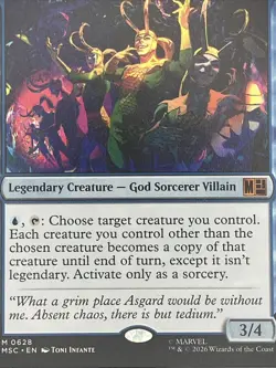 Loki Lord of Misrule 628 Mythic Rare MTG Marvel Magic The Gathering Card NM - Image 2