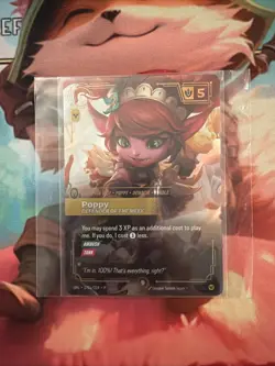 Top 64 Vancouver RQ Poppy Defender of The Meek Promo Card - Image 1