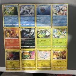 Lot Of 12 Non Holo RARE Pokemon Cards All Near Mint +Bonus FREE SHIPPING! - Image 1