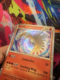 Pokemon TCG Ho-Oh SL5 Shiny Holo Card Call of Legends Series NM- 📈 - Image 2
