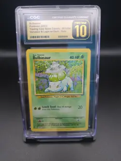 Bulbasaur 001/034 Trading Card Game Classic Holo - Image 1