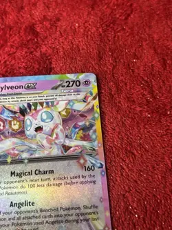 Sylveon ex 086/191 Sv08: Surging Sparks Holo Pokemon Card Near Mint - Image 2
