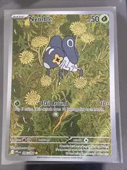 Nymble 096/094 - Illustration Rare - Phantasmal Flames - Pokemon Card - NM/M - Image 1