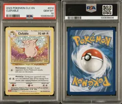 Clefable PSA 10 014/034 Trading Card Game Classic Holo - Image 3