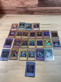 Vintage Yu-Gi-Oh Card Holo Lot of 24 Cards 1996 Konami - Image 1